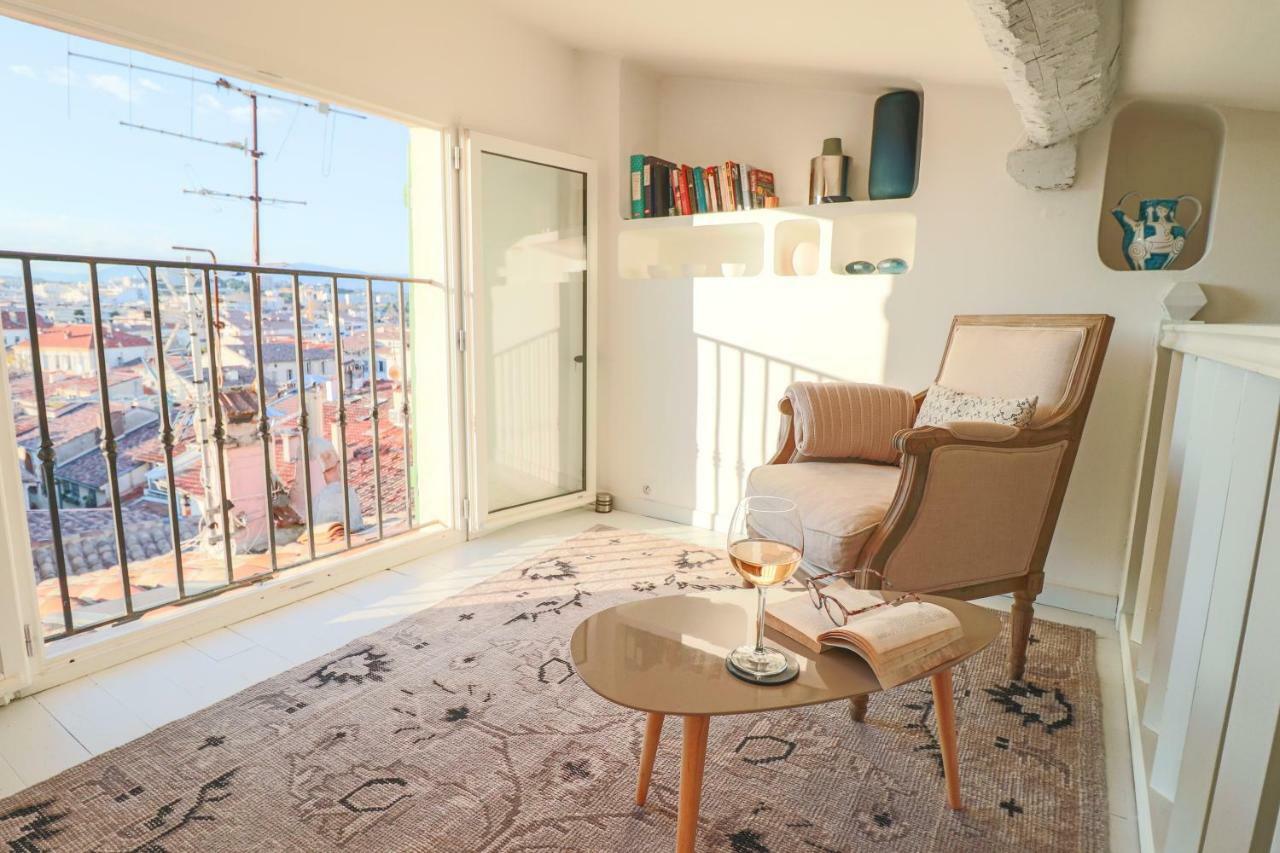 Clt - Unique Duplex & Terrace On The Provencal Market Antibes Zewnętrze zdjęcie