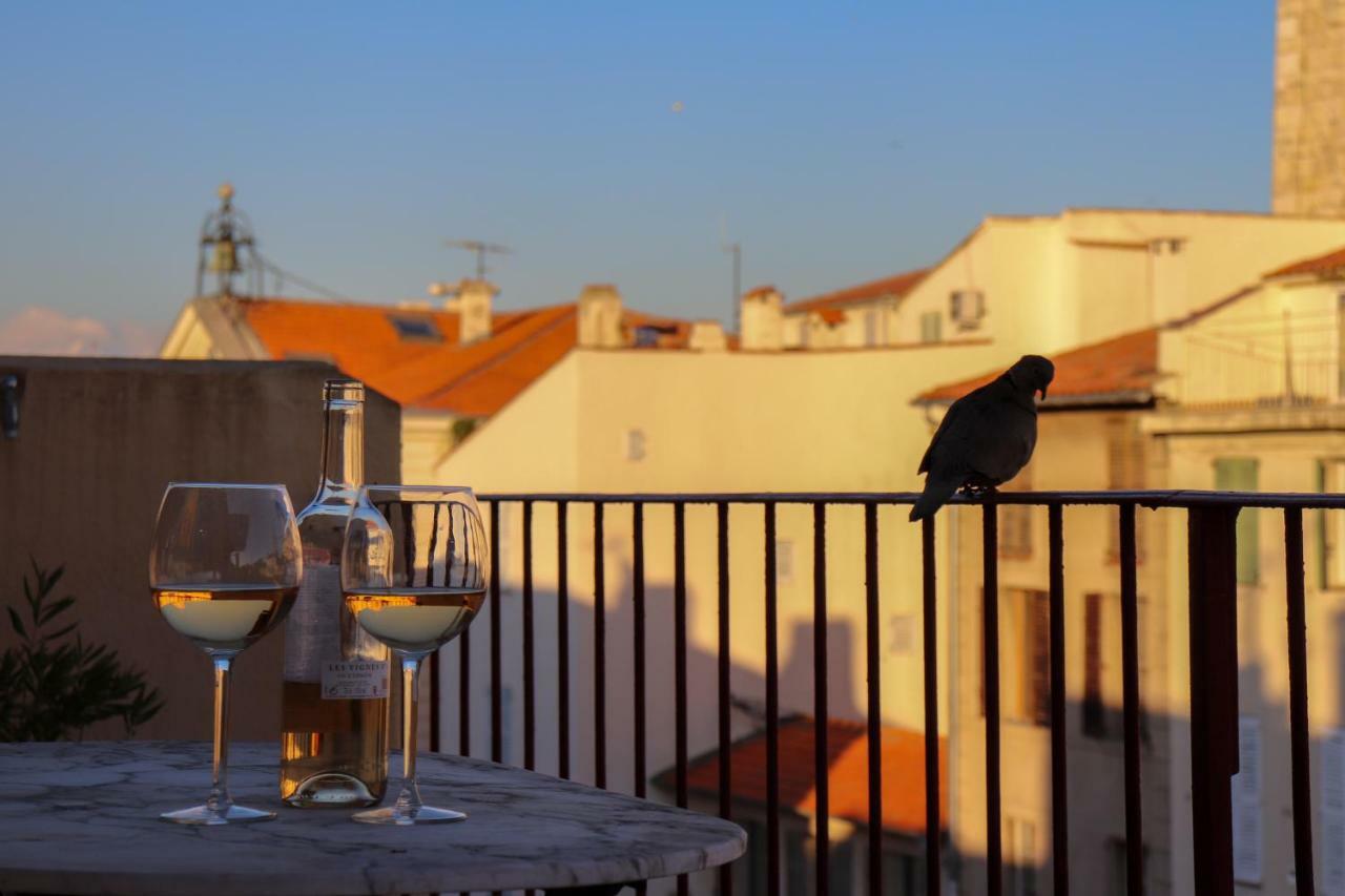 Clt - Unique Duplex & Terrace On The Provencal Market Antibes Zewnętrze zdjęcie